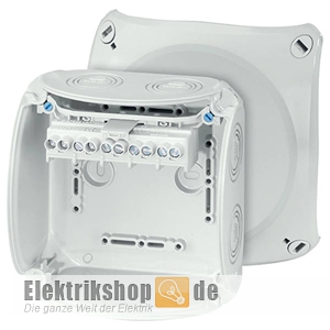 Abzweigkasten IP66/IP67 mit Klemmen 1,5-10 130x130 KF0606G Hensel