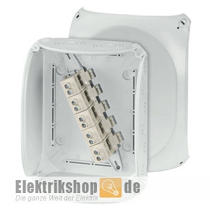 Abzweigkasten IP66/IP67 mit Klemmen 6-35 255x205 KF2525G Hensel