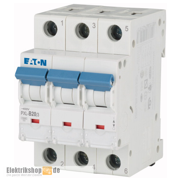 3B20 Leitungsschutzschalter B-20A 3polig PXL-B20/3 Eaton