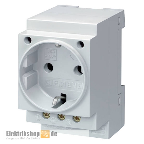 SCHUKO-Steckdose 16A für Verteilereinbau 5TE6800 Siemens