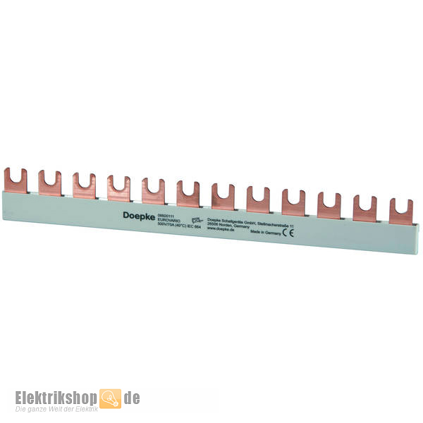 Phasenschiene 1-polig für 12TE EV-S G 1.12.70 Doepke