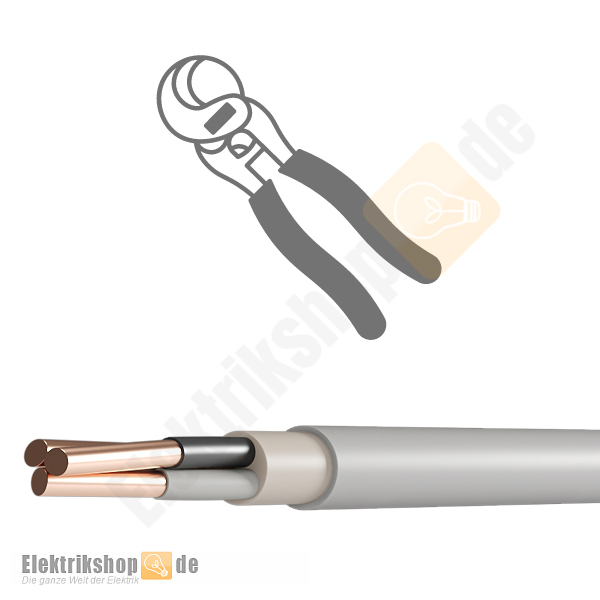 NYM-O 3x1,5 Mantelleitung ohne Schutzleiter