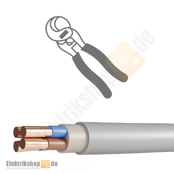 NYM-O 4x10 Mantelleitung ohne Schutzleiter