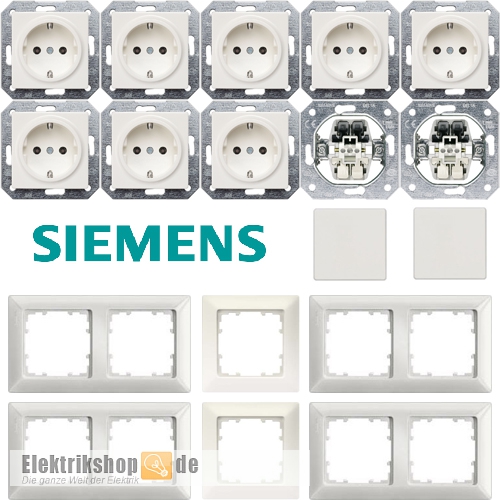 Spar-Set titanweiß Delta i-System Siemens