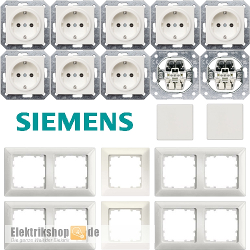 Spar-Set titanweiß Delta i-system Siemens