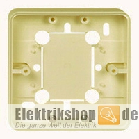Geräteträger für Schalter und Taster cremeweiß 504100 ELSO