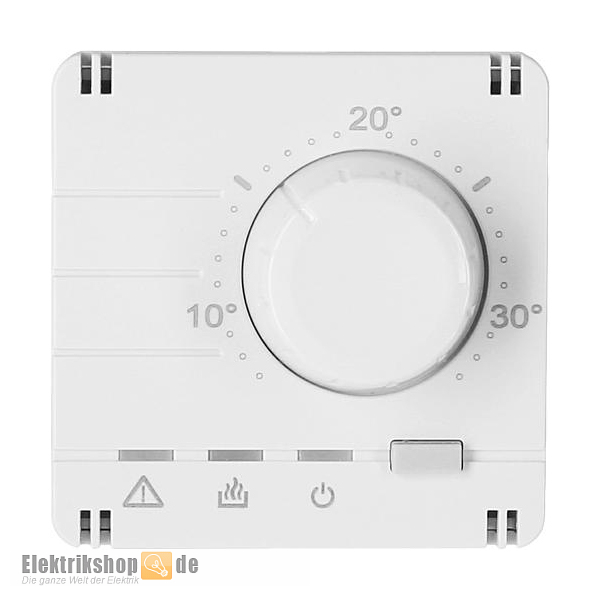 Temperaturregler-Aufsatz Analog reinweiß EGB VIKO