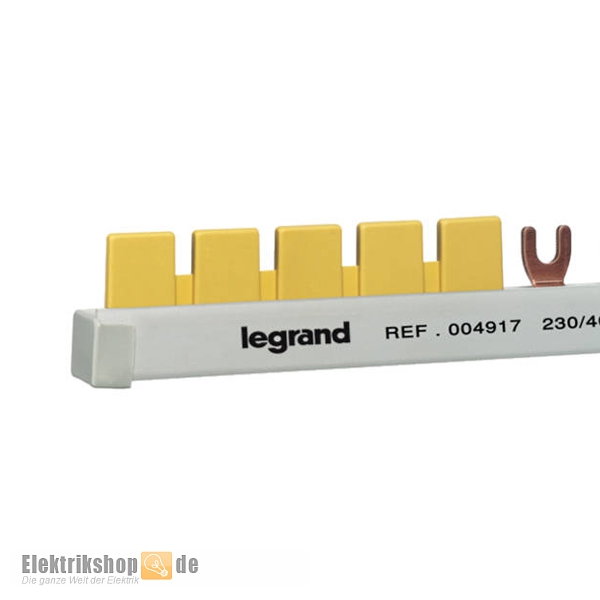 Berührungsschutz/Schutzkappe 5 Module abtrennbar 004992 Legrand