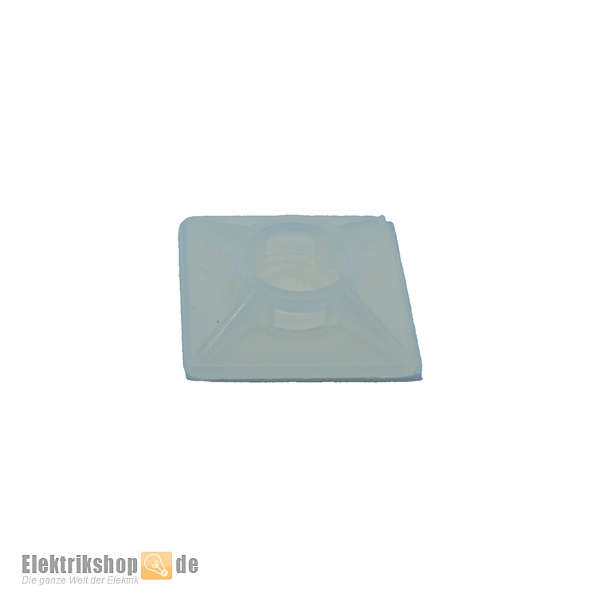 100 Stk. Befestigungssockel für Kabelbinder 27x27mm 181384 Cimco