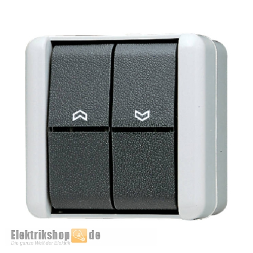 Jalousie-Wippschalter Aufputz IP44 WG 800 809VW Jung