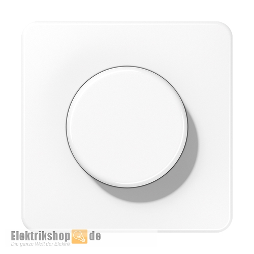 Abdeckung Drehdimmer alpinweiß CD 1740 WW Jung