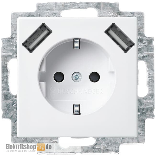 Busch-balance SI Schuko USB-Steckdose 20 EUCB2USB-914 Busch-Jaeger
