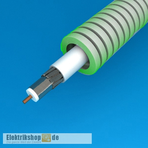 Kabowell mit Koaxialkabel EN20 ICTA20KOAX UNI Rohrsysteme