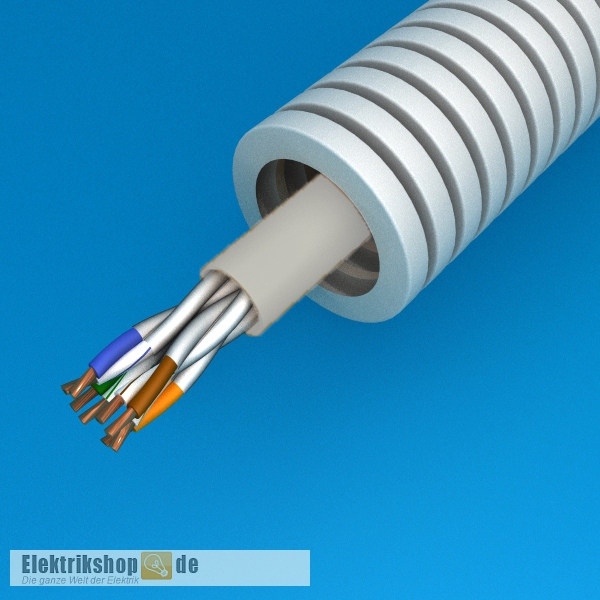 Kabowell mit CAT7 EN16 ICTA16CAT7 UNI Rohrsysteme