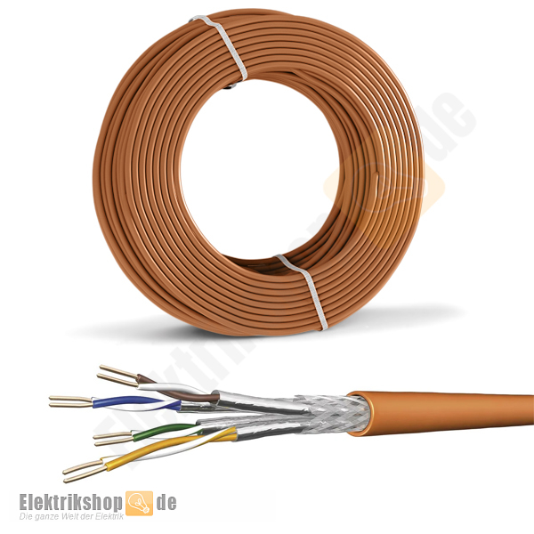 100m Ring Daten-/Netzwerkkabel CAT. 7 4P UC900 SS23 Draka