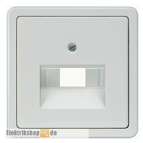 Abdeckplatte UAE 1/2-fach Delta profil titanweiß 5TG1818 Siemens