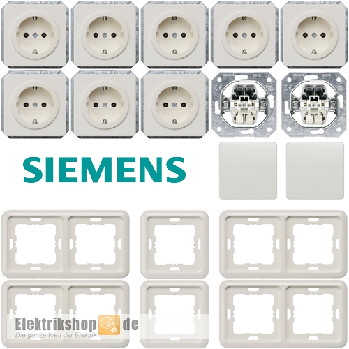 Spar-Set titanweiß Delta profil Siemens