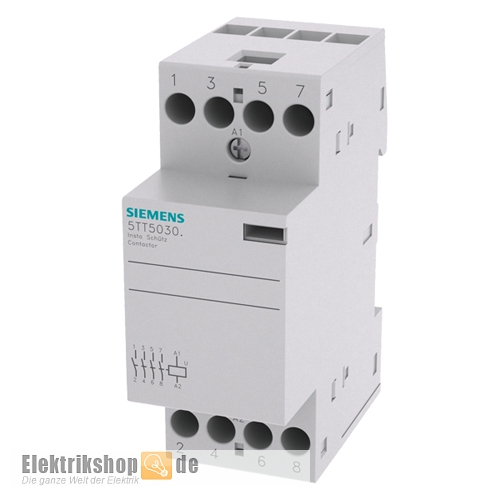 INSTA-Schütz 25A 4S AC 230/400V 5TT5030-0 Siemens