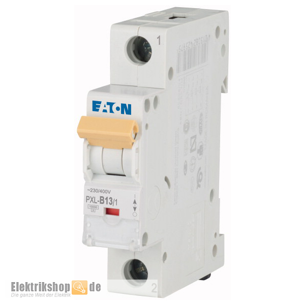 1B13 Leitungsschutzschalter B-13A 1polig PXL-B13/1 Eaton