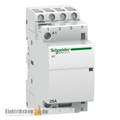 Schütz 25A 4S 220-240V AC A9C20834 Schneider Electric