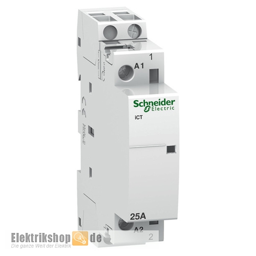 Installationsschütz 25A 1S 230V-240V AC A9C20731 Schneider Electric