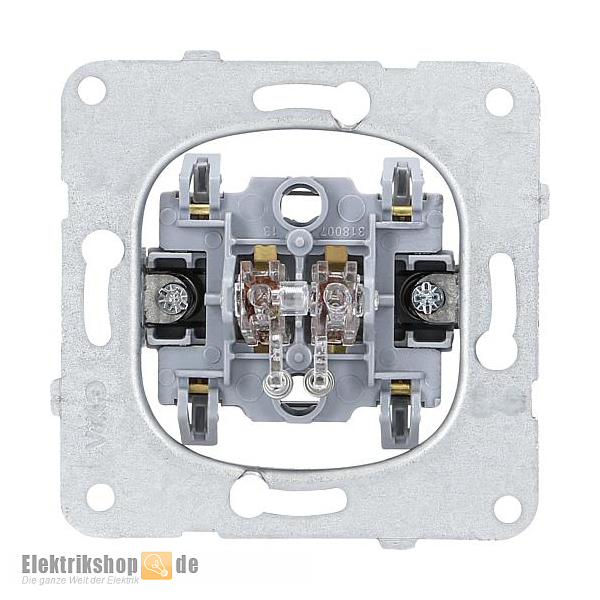 Doppel-Taster Einsatz 2x1-polig 2S EGB VIKO