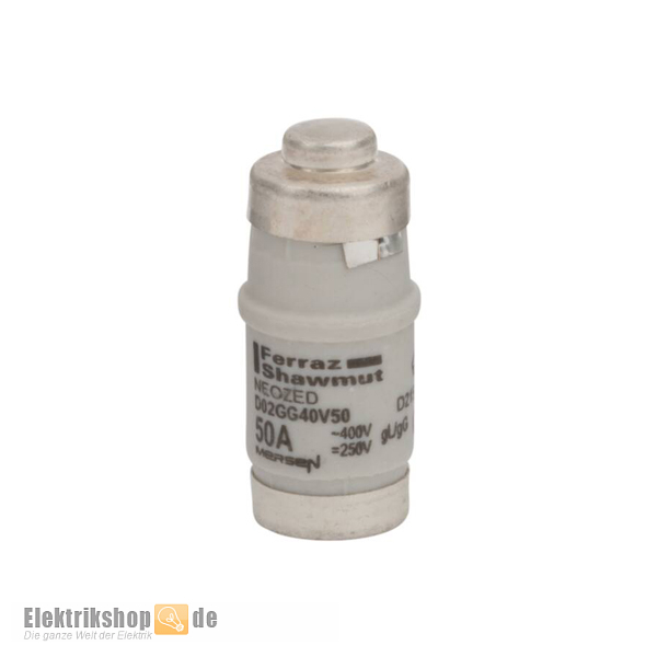 NEOZED-Sicherungseinsatz 50A D02 D215191 Mersen