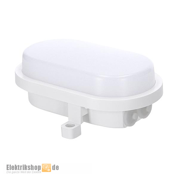 LED-Oval-Armatur IP65 4-9W CCT+Power-DIP weiß EGB