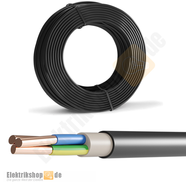 50m Ring NYY-J 3x2,5 Erdkabel