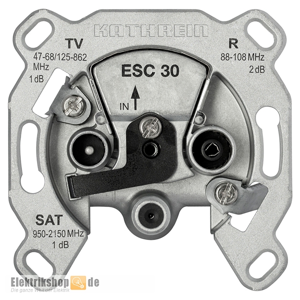 Sat Stichdose 3-Loch ESC 30 Kathrein