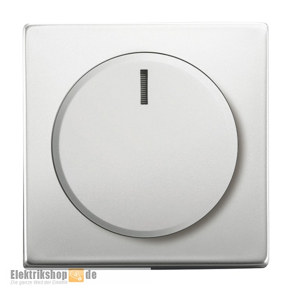 Pur Edelstahl Dimmer-Zentralscheibe Drehknopf 6540-866-102 Busch Jaeger