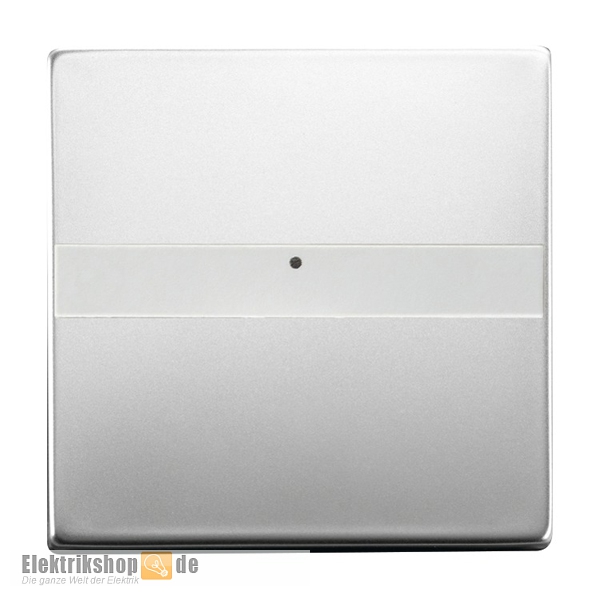 Pur Edelstahl Wippe beleuchtbar mit Beschriftungsfeld 1764NLI-866 Busch Jaeger