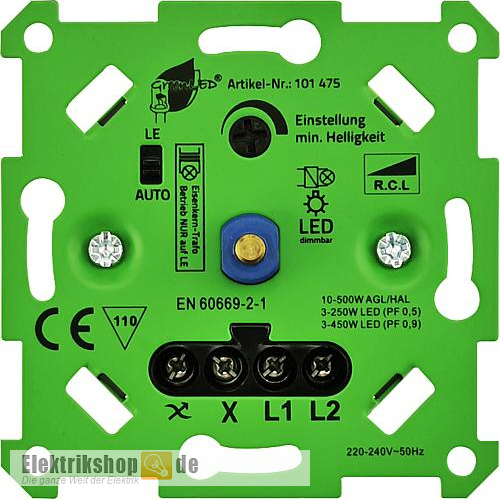 Auto-Detekt-Dimmer 190040GRL GreenLED