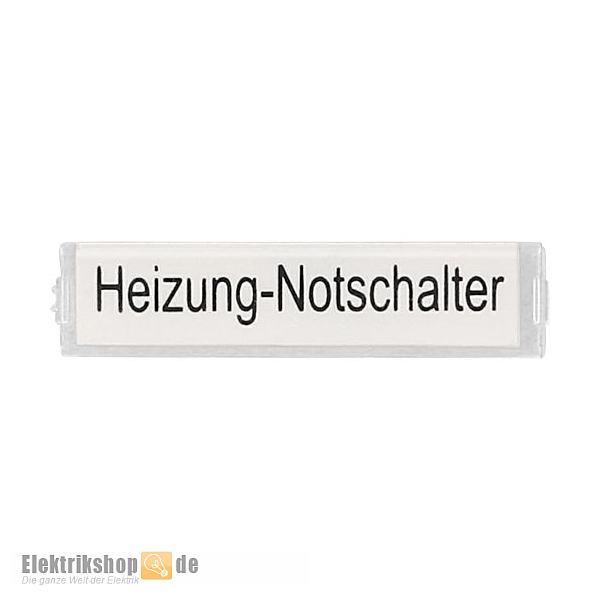 Pacific FR Beschriftungsset Heizung- Notschalter EGB