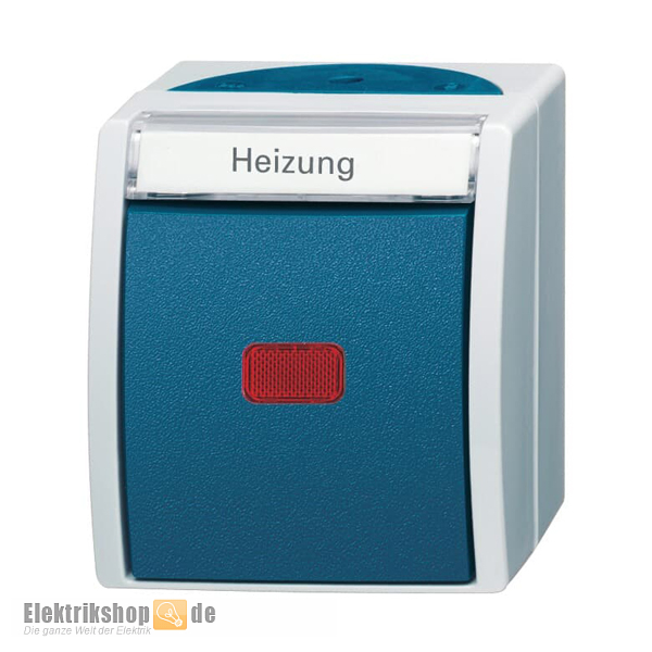 Heizung-Notschalter 2P Ocean 2601/2 SKWNH-53 Busch Jaeger