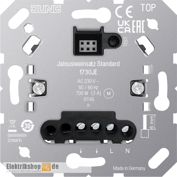 Jalousieeinsatz Standard 1730 JE Jung