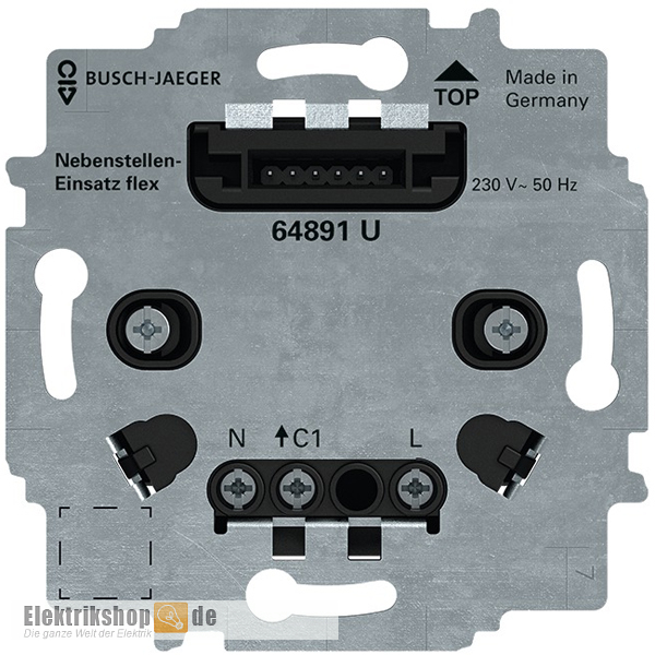 Busch Nebenstellen-Einsatz flex 64891 U Busch Jaeger