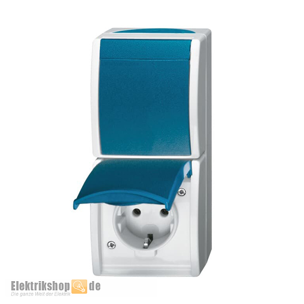 Kombination Schalter-Steckdose Ocean 2601/6/20 EW-53 Busch Jaeger