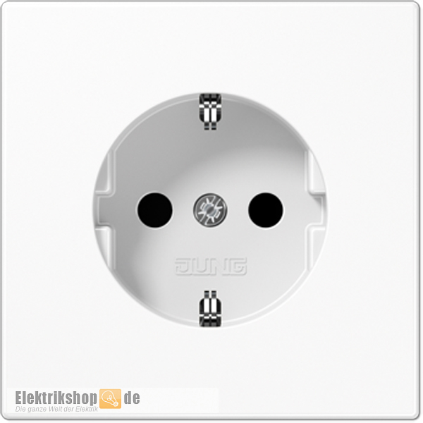 Schuko-Steckdose alpinweiß LS 1520 WW Jung