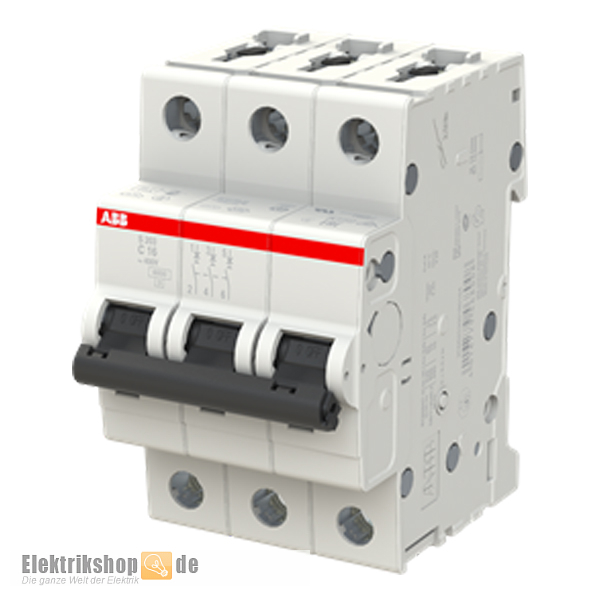 ABB S203-C16 Sicherungsautomat 16A C 3-polig