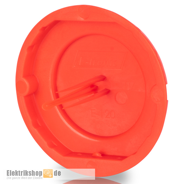 Signaldeckel 60mm für Unterputzdosen E120 F-tronic