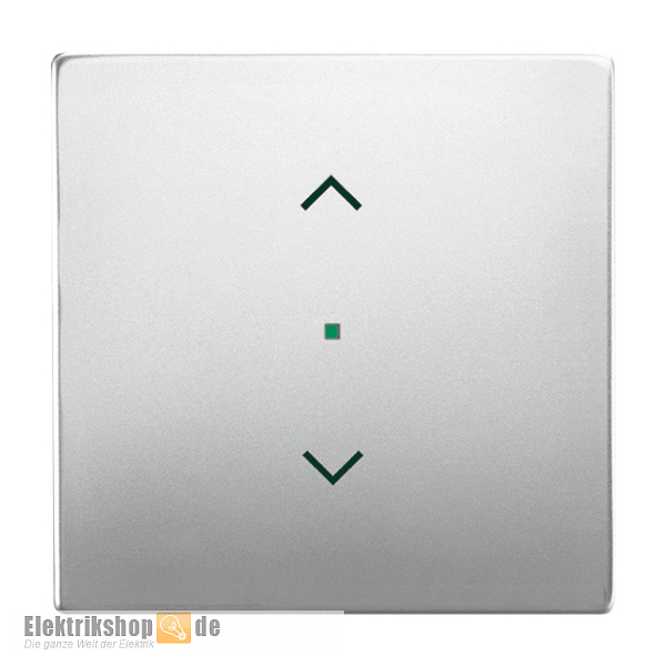 Pur Edelstahl Wippe flex 1-fach Symbol Jalousie 6232-10-866 Busch Jaeger