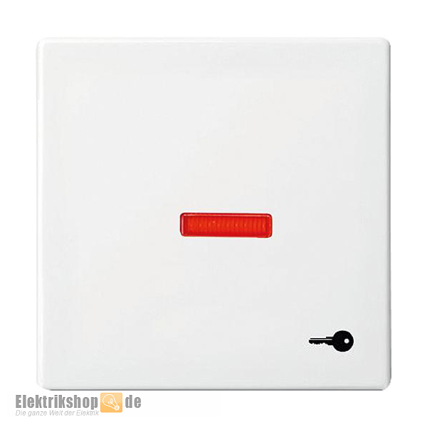 K55 BBwhite Wippe Kalotte rot Symbol Schlüssel reinweiß K552520TR/04BB KLEIN