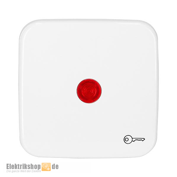KLEIN SI Wippe mit Karlotte rot und Symbol Schlüssel reinweiß K2520/TR14