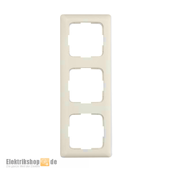 KLEIN SI Rahmen 3-fach Linear cremeweiß K2513L/12