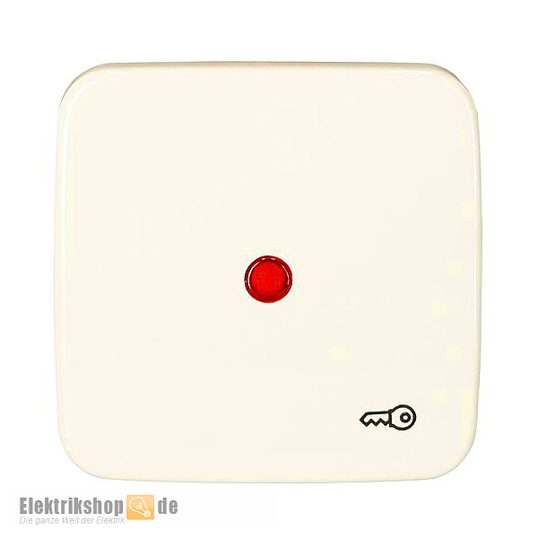 KLEIN SI Wippe mit Karlotte rot & Symbol Schlüssel cremeweiß K2520/TR12