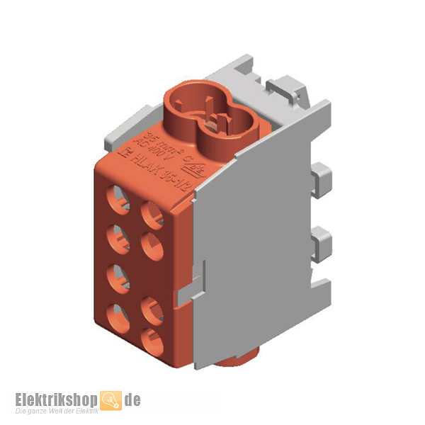 Hauptleitungsabzweigklemme braun HLAK 35 1/2 M2 2080144 Pollmann