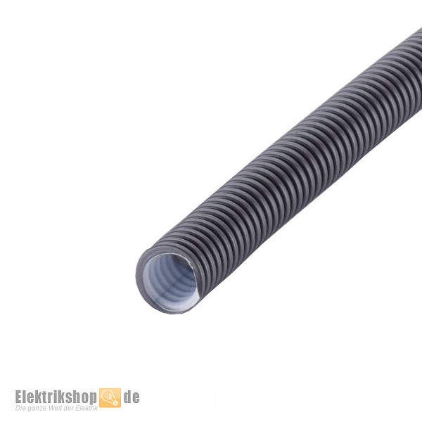 100m Kunststoff-Wellrohr M20 flexibel KU-WR 20 SCHWARZ RED