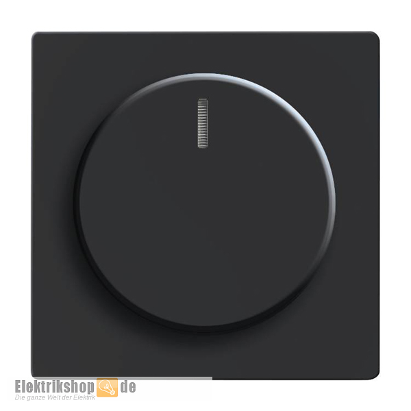 Future Linear Drehdimmer-Zentralscheibe schwarz matt 6540-885-102 Busch-Jaeger