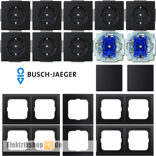 Spar-Set Future Linear schwarz matt Busch Jaeger